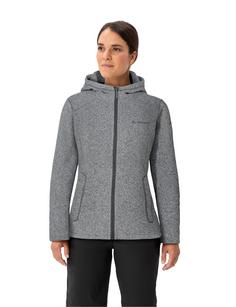 Rückansicht von VAUDE SE Women's Tikoma Hoody Jacket Outdoorjacke Damen pewter grey