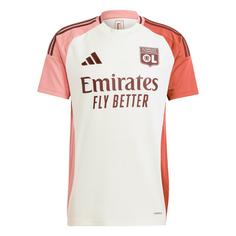 adidas Olympique Lyon 24/25 Ausweichtrikot Fußballtrikot Herren Ivory