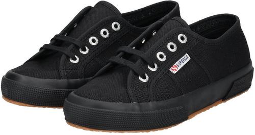 Rückansicht von Superga Sneaker Sneaker Damen Schwarz/Schwarz