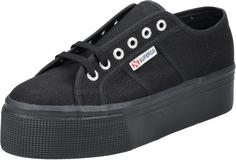 Superga Sneaker Sneaker Damen Schwarz/Schwarz