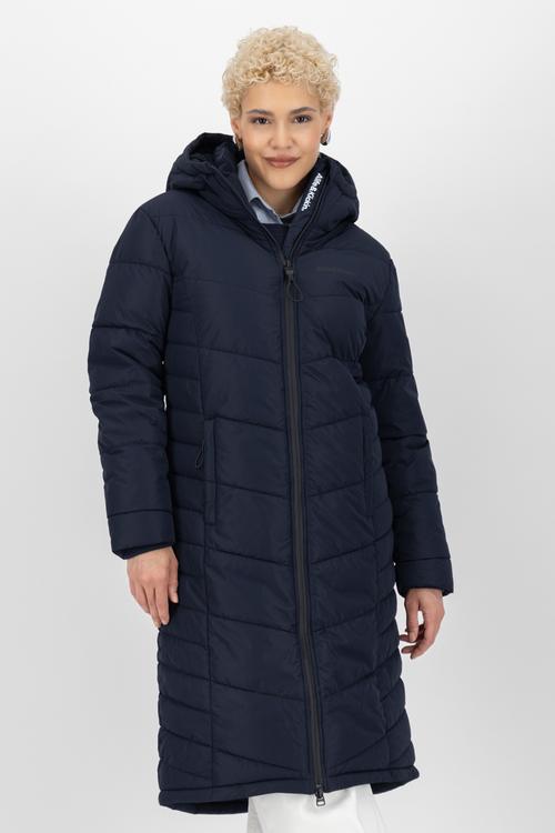 Rückansicht von ALIFE AND KICKIN VedaAK A Parka Winterjacke Damen marine