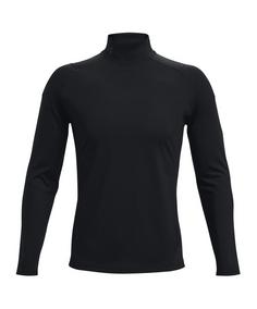 Under Armour Coldgear Rush Mock Sweatshirt Funktionssweatshirt Herren schwarz