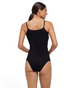 Rückansicht von Falke Daily Climate Control Unterhemd Damen black (3000)