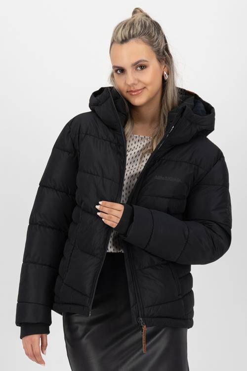 Rückansicht von ALIFE AND KICKIN JuanaAK Winterjacke Damen moonless