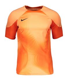Nike Torwarttrikot Torwarttrikot Herren orangeschwarz