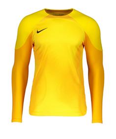 Nike Torwarttrikot Fußballtrikot Herren gelbschwarz