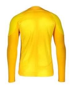 Rückansicht von Nike Torwarttrikot Fußballtrikot Herren gelbschwarz