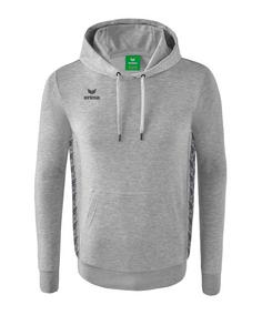 Erima Team Essential Hoody Funktionssweatshirt Herren graugrau