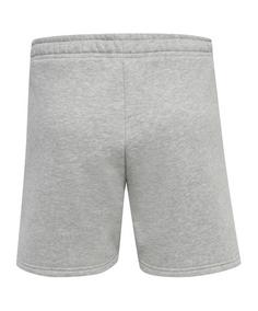 Rückansicht von hummel hmlGG12 Sweat Short Damen  F2006 Fußballshorts Herren grau