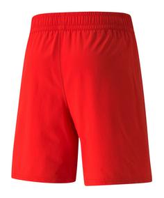 Rückansicht von PUMA teamFINAL Short Fu&szlig;ballshorts Herren rot