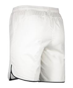 Rückansicht von Nike Laser V Woven Short Kids Fußballshorts Kinder weissschwarz