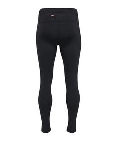 Rückansicht von Newline Tight Running Laufhose Herren schwarz