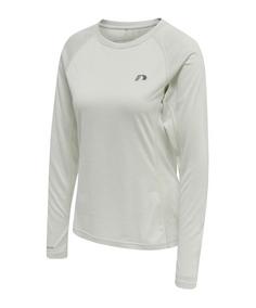 Newline Sweatshirt Running Damen Beige Funktionssweatshirt Damen beige