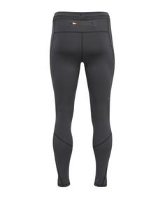 Rückansicht von Newline Tight Running Laufhose Herren grau