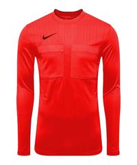 Nike Referee Schiedsrichtertrikot langarm Trikot Herren - rotschwarz