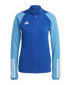 adidas Tiro 23 Comp Trainingsjacke Damen Trainingsjacke Damen blaublau
