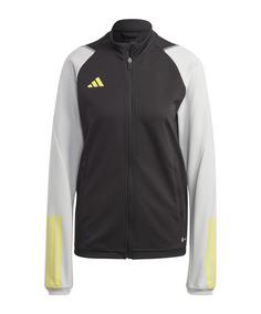 adidas Tiro 23 Comp Trainingsjacke Damen Trainingsjacke Damen schwarzgrau