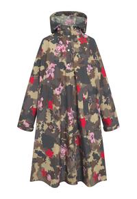 Ilse Jacobsen RAIN221SPP Poncho Damen - Floral Camo