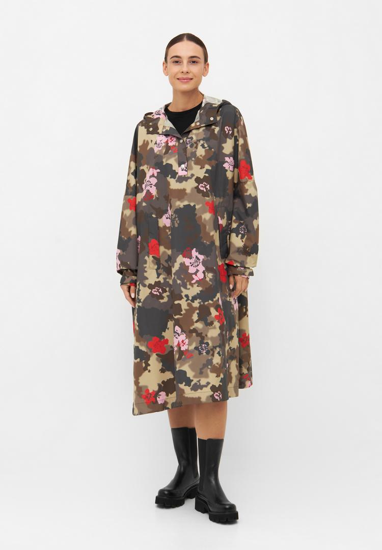 Ilse Jacobsen Ilse Jacobsen RAIN221SPP Poncho Damen - Floral Camo - 1 | SportScheck