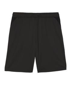 Rückansicht von PUMA teamGOAL Training Shorts Fußballshorts Herren schwarzweissgrau