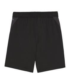 Rückansicht von PUMA teamGOAL Training Shorts Kids Fußballshorts Kinder schwarzweissgrau