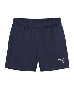 PUMA teamGOAL Training Shorts Damen Fußballshorts Damen dunkelblauweissblau