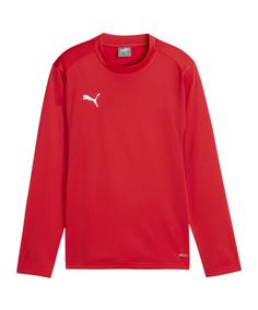 PUMA teamGOAL Training Sweatshirt Kids Funktionssweatshirt Kinder rotweissrot