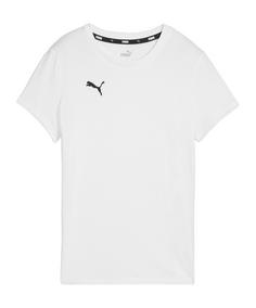PUMA teamGOAL Casuals T-Shirt Damen T-Shirt Damen weissschwarz