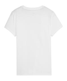 Rückansicht von PUMA teamGOAL Casuals T-Shirt Damen T-Shirt Damen weiss