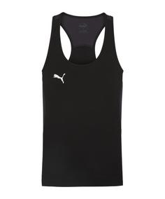 PUMA teamGOAL Tanktop Damen Funktionstop Damen schwarzweissgrau