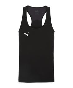 PUMA teamGOAL Tanktop Damen Funktionstank Damen schwarzweissgrau