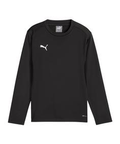 PUMA teamGOAL Training Sweatshirt Kids Funktionssweatshirt Kinder schwarzweissgrau