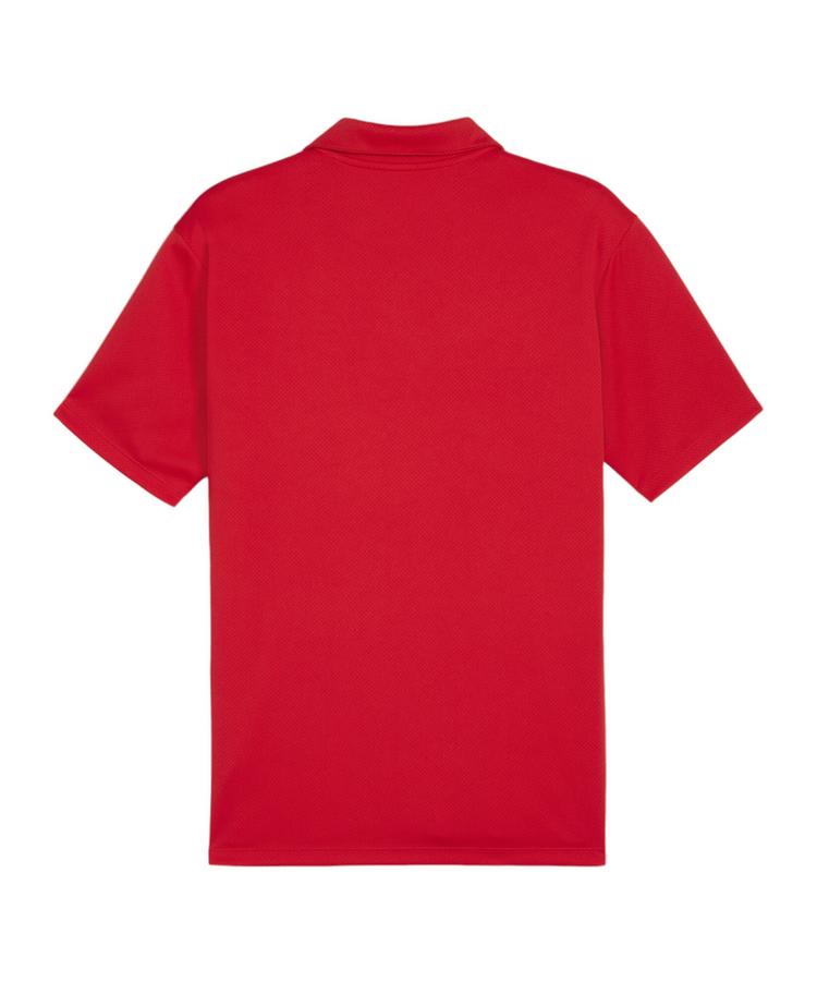 PUMA PUMA teamGOAL Polo Poloshirt Herren - rotweissrot - 0 | SportScheck