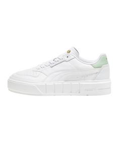 PUMA Cali Court Leather Damen Sneaker Damen weissgruen