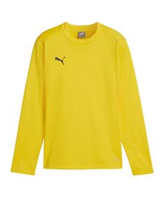 PUMA teamGOAL Training Sweatshirt Kids Funktionssweatshirt Kinder gelb