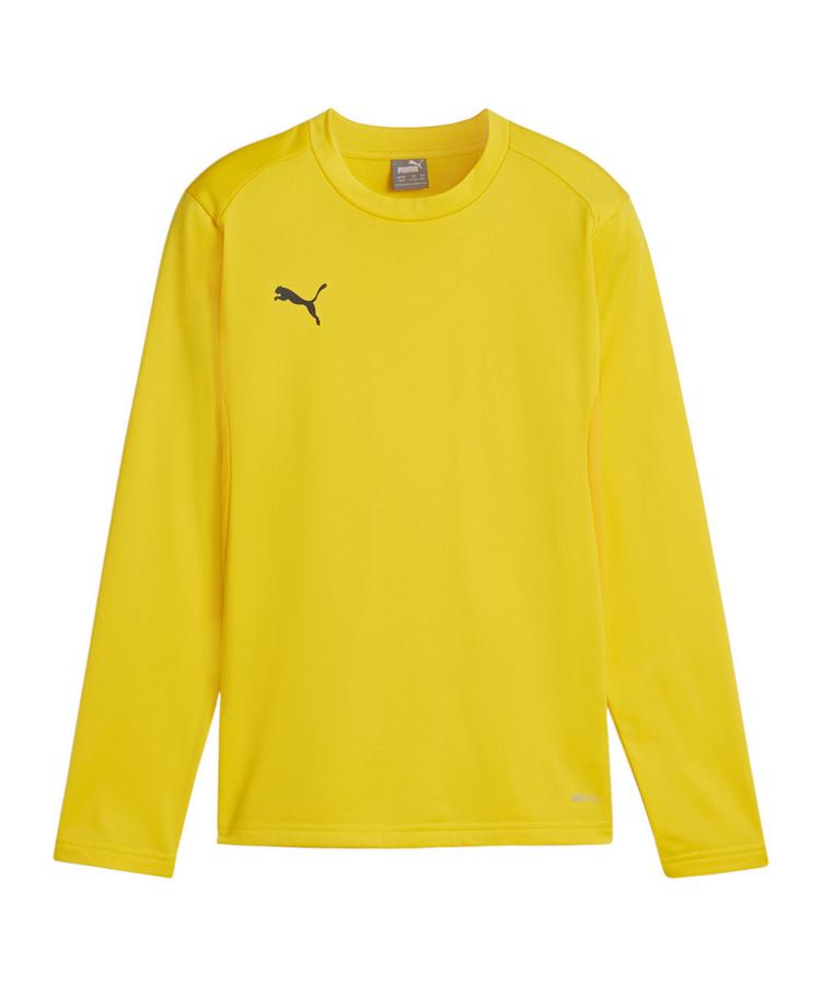PUMA PUMA Sweatshirt Kids Funktionssweatshirt Kinder - gelbschwarz - 0 | SportScheck