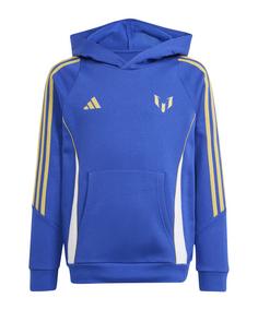 adidas Messi Hoody Kids Funktionssweatshirt Kinder blau