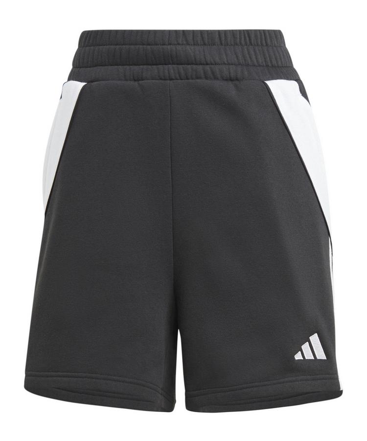 adidas adidas Tiro 24 Sweatshort Damen Fu&szlig;ballshorts Damen - schwarzweiss - 0 | SportScheck