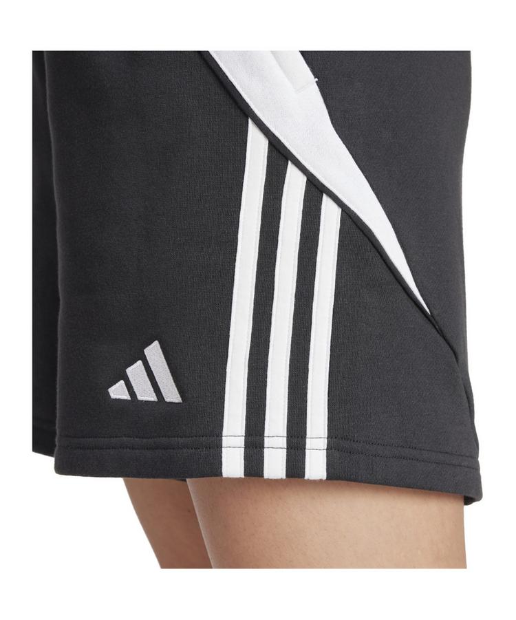 adidas adidas Tiro 24 Sweatshort Damen Fu&szlig;ballshorts Damen - schwarzweiss - 0 | SportScheck