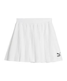 PUMA Classics Pleated Rock Damen Shorts Damen weiss