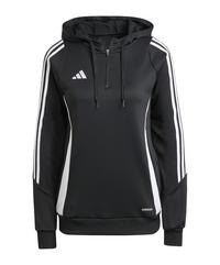 adidas Tiro 24 Hoody Damen Funktionssweatshirt Damen - schwarzweiss