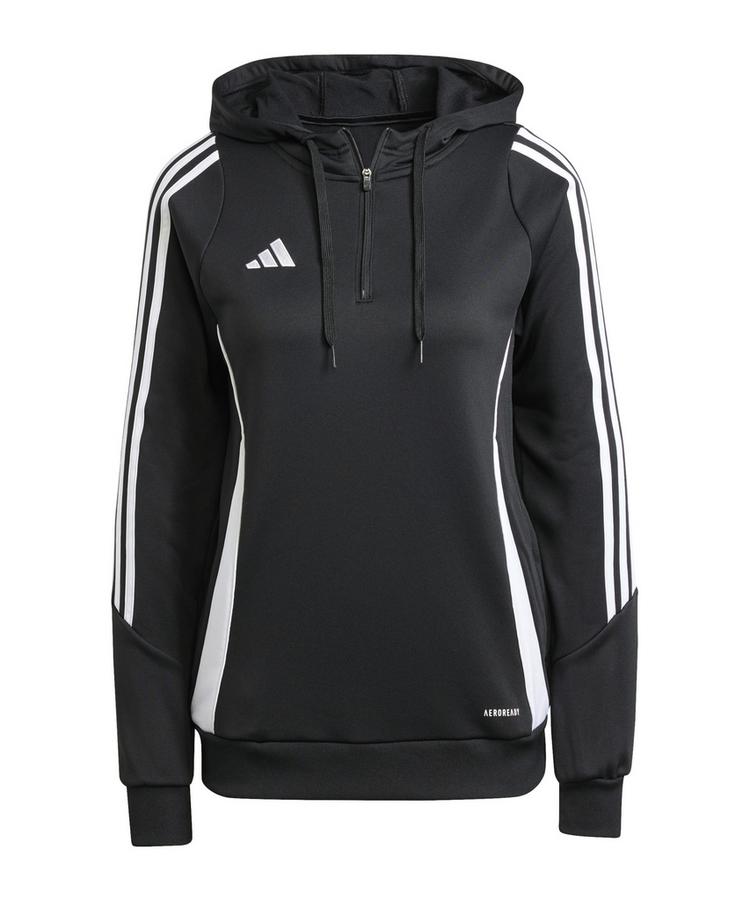 adidas adidas Tiro 24 Hoody Damen Funktionssweatshirt Damen - schwarzweiss - 0 | SportScheck
