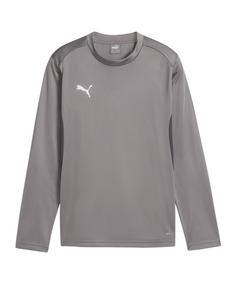 PUMA teamGOAL Training Sweatshirt Kids Funktionssweatshirt Kinder grauweissgrau