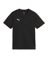 PUMA teamFINAL Trikot Kids Trikot Kinder - schwarzsilber