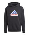 adidas Future Icons Badge of Sport Hoody T-Shirt Herren - schwarz