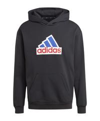 adidas Future Icons Badge of Sport Hoody T-Shirt Herren - schwarz