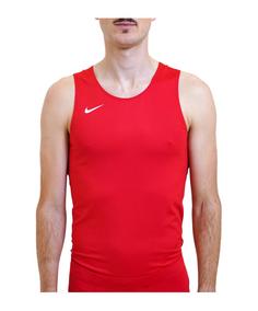 Nike Stock Tanktop Laufshirt Herren rot