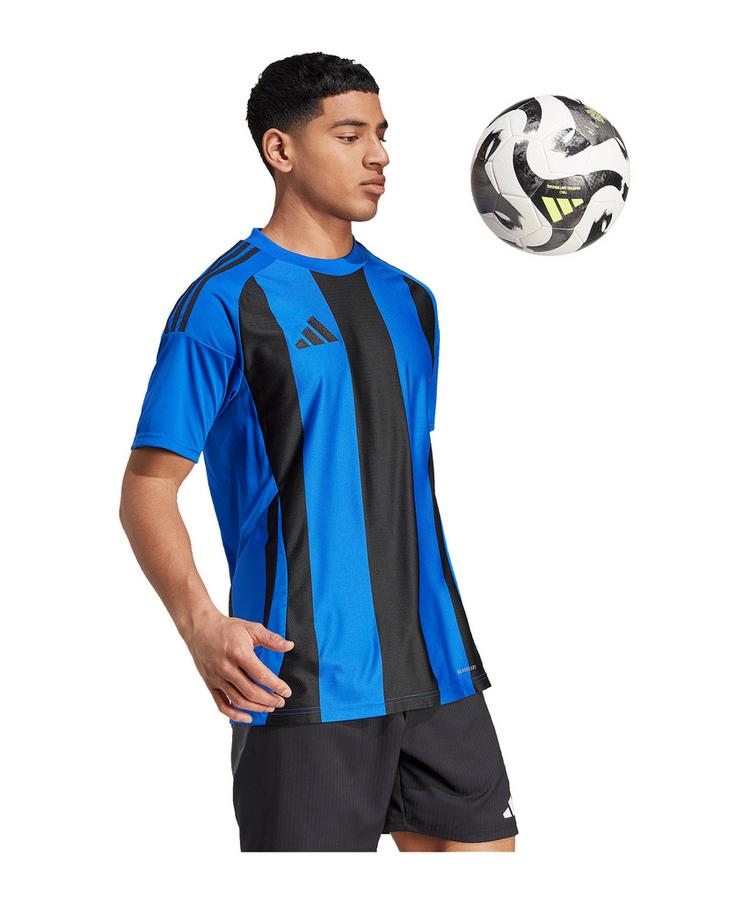 adidas adidas Striped 24 Trikot Trikot Herren - blauschwarz - 3 | SportScheck