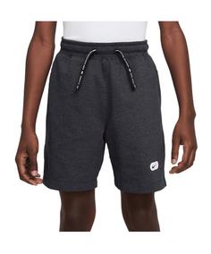 Nike Fleece Trainingsshort Kids Laufshorts Kinder schwarz