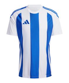 adidas Striped 24 Trikot Fußballtrikot Herren weissblau